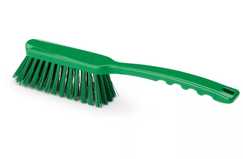 Igeax élelmiszeripari kézi kefe közepes nyéllel zöld 0,3mm puha sörtével