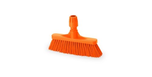 Igeax Higiéniai seprű narancssárga, billenő szemetes lapáthoz 0,5mm