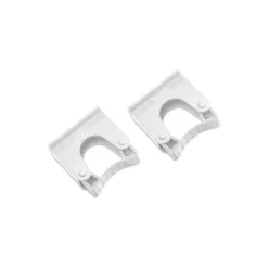   Igeax élelmiszeripari 2 db-os fali nyéltartó fehér átmérő: 20-19mm