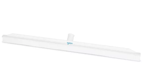 Igeax élelmiszeripari Monoblock professzionális gumis padlólehúzó, menetes, 75 cm fehér