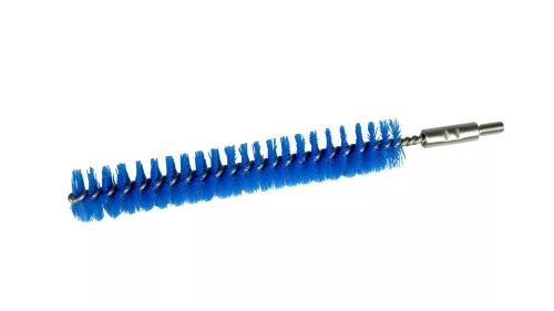 Igeax élelmiszeripari kémcső-, és üvegtisztító kefe fej, átmérő 25mm, hossz 23cm, kék