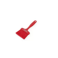   Igeax élelmiszeripari ecset lapos piros 85mm széles 0,2 mm puha sörtével