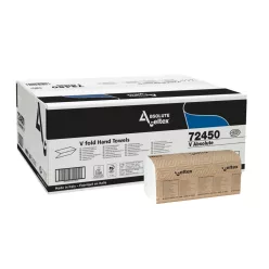   Celtex Absolute V hajtogatott kéztörlő recy, 2 réteg, 21,5x21cm, 20x250lap/karton