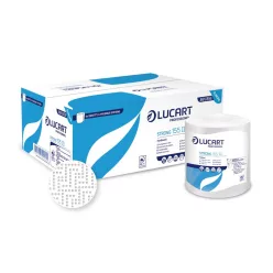   Lucart Strong 155 ID tekercses kéztörlő papír 2 rétegű, cellulóz, 155m, 