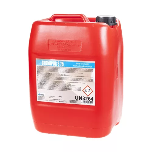 Chemipur S75 élelmiszeripari, habzó, savas fertőtlenítőszer koncentrátum 25 kg