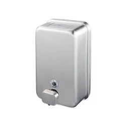   Rozsdamentes acél folyékony szappan adagoló matt, műanyag tartállyal, 1100 ml