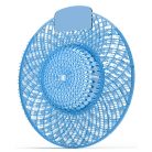 Piszoár illatosító rács Spiral, óceán illatú (kék)
