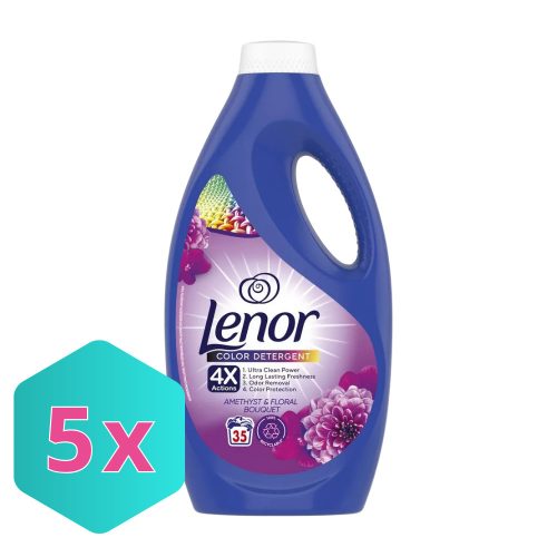 Lenor folyékony mosószer  Amethyst, 1,75L KARTON - 5 db