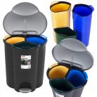 Szemetes pedálos Trio 2X17L+1X6L, Curver