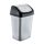 Polytime billenőfedeles szemetes kuka, műanyag, szürke/antracit, 50 L
