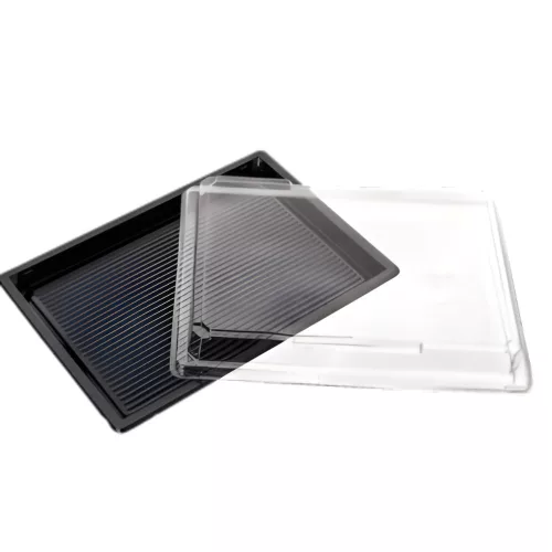 Sushi tálca tetővel 220x135x20 (50/400)