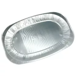 Alu tálca 10 személyes, ovális