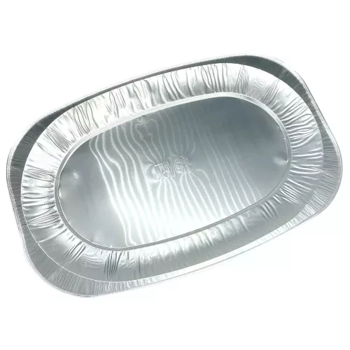 Alu tálca 10 személyes, ovális