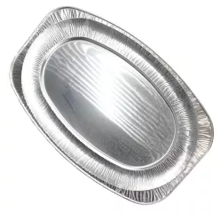 Alu tálca - 5 személyes, ovális