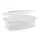 Egybefedeles doboz - mikrózható szögletes PP 1500ml