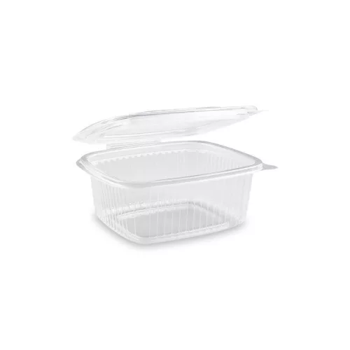 Egybefedeles doboz - mikrózható szögletes PP 500ml