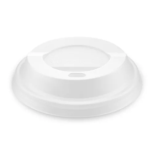 Papírpohár tető fehér - PP 80mm