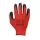 MERCATOR tech red+black latex mártott kesztyű S (12db/csomag)