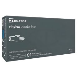   MERCATOR VINYLEX POWDER FREE-vinil púdermentes vizsgálókesztyű  L