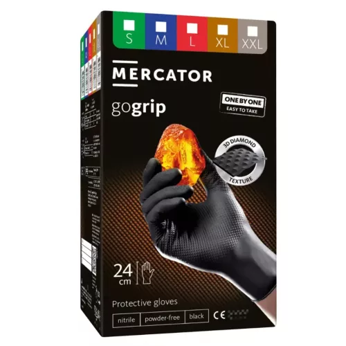 MERCATOR GOGRIP BLACK ONE BY ONE M, 100db/doboz