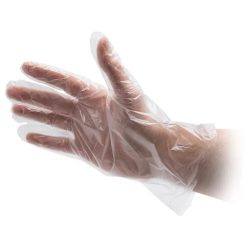 MERCATOR Fóliakesztyű hurokkal, 100db/csomag - M