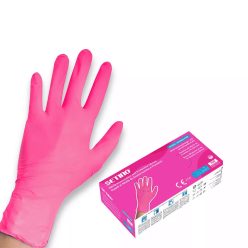 SETINO Nitril gumikesztyű - 3.5g S 100pcs Pink