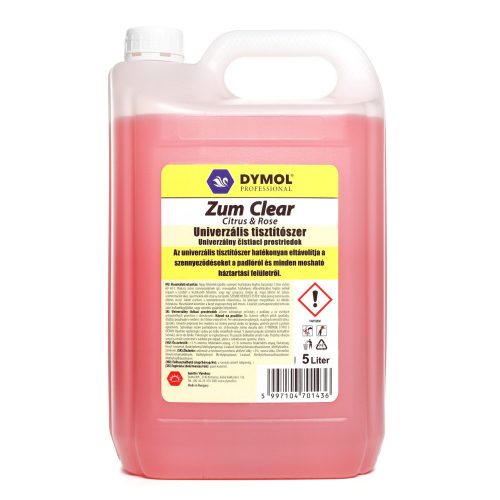 Dymol Zum Univerzális tisztítószer Citrus&Rose 5L (3kanna/karton)
