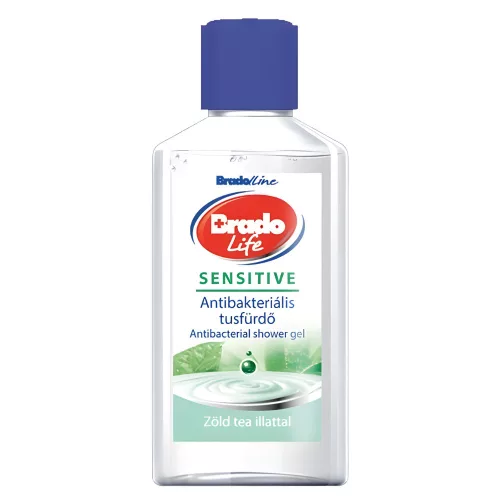 Bradolife antibakteriális tusfürdő 50ml sensitive