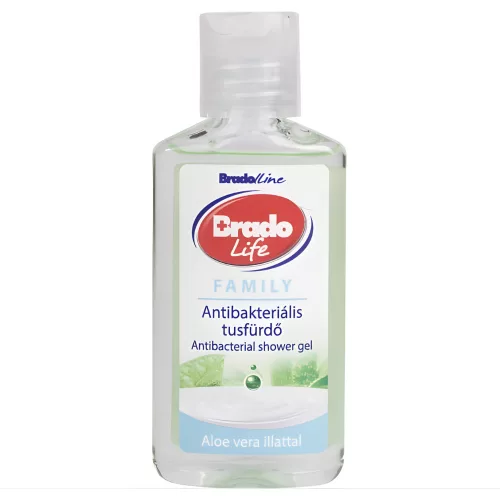 Bradolife antibakteriális tusfürdő 50ml family