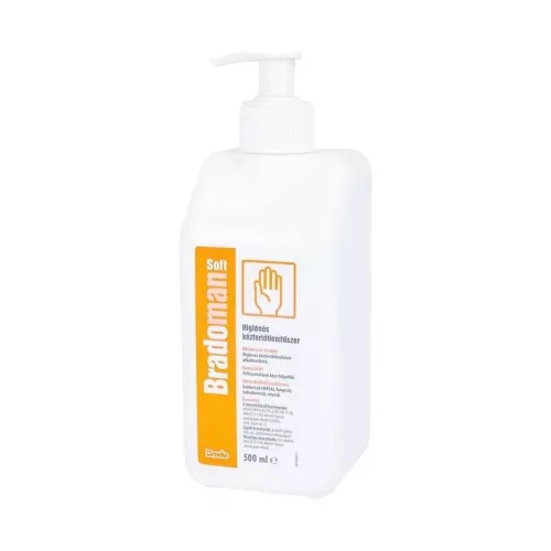 Bradoman Soft higiéniás kézfertőtlenítőszer 500ml
