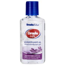 Bradolife kézfertőtlenítő gél 50ml LEVENDULA