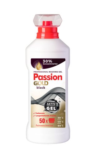 Passion Gold  mosógél fekete ruhákhoz 2L / 50 mosás (6db/karton)