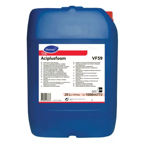 Aciplusfoam VF59 20L - Savas habtisztító és vízkőoldószer