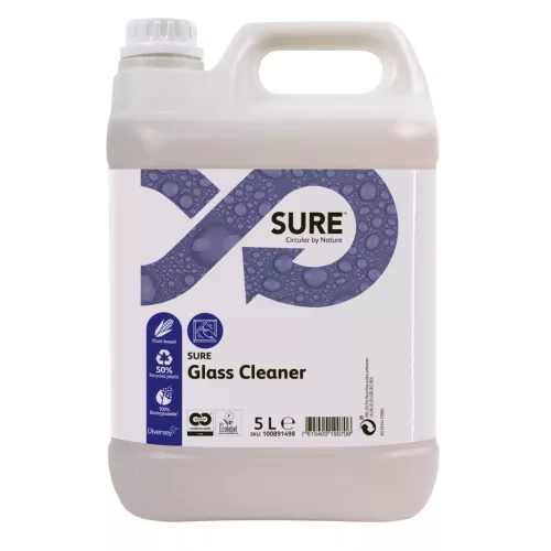 SURE Glass Cleaner 5L - Használatra kész ablaktisztítószer