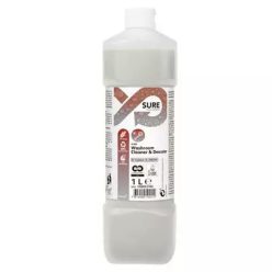   Sure Washroom Cleaner&Desclaer fürdőszobai tisztító-, vízkőoldószer, növényi alapú, 100% lebomló 1L (6db/karton)