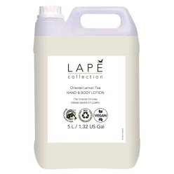   LAPĒ Collection Sakura illatosított, hidratáló kéz- és testápoló krém 5L - Keleti citromfű tea
