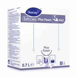   Soft Care Plus Foam H42 0.7L - Antibakteriális kéztisztító habszappan
