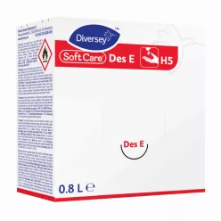   Soft Care Des E H5 0.8 L - Alkohol alapú, folyékony kézfertőtlenítő szer