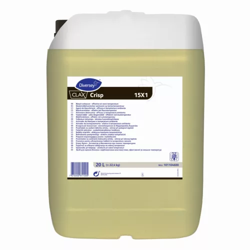 Clax Crisp 15X1 20L - Fehérítő hatásfokozó, szobahőmérsékleten hatékony