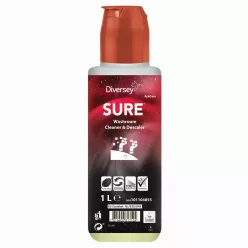   SURE Washroom Cleaner & Descaler AC 1L - Savas fürdőszobai tisztítószer, növényi alapú, 100%-osan lebomló