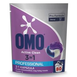 Omo Pro Formula active clean 3in1 mosókapszula 80db/csg