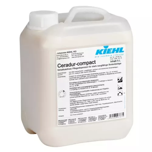 Kiehl Ceradur-compact fémsómentes, diszperziós ápolószer, erősen szívóképes padlóburkolatokra 5L