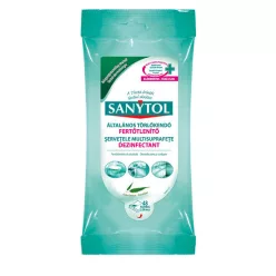 Sanytol fertőtlenítő tisztító kendő 72db/csg