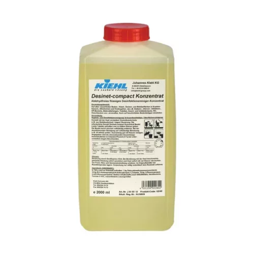 Kiehl Desinet-compact Konzentrat folyékony aldehidmentes fertőtlenítő koncentrátum 2L