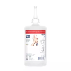   Tork folyékony szappan S1 Premium alkoholmentes kézfertőtlenítő 1L, 6db/karton