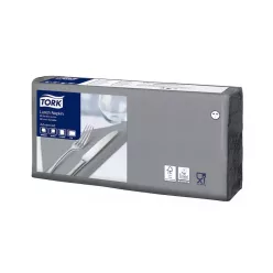   Tork szalvéta Lunch Advanced 33/2 SZÜRKE, 200 lap/csg, 10csg/karton