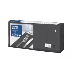   Tork szalvéta Lunch Advanced 33/2 FEKETE, 1/8 HAJTÁS, 200 lap/csg, 10csg/karton