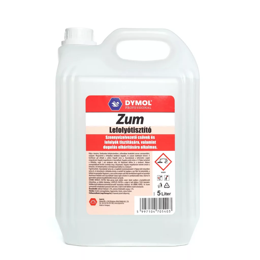 Dymol Zum lefolyótisztító 5L - MAMUTH.HU