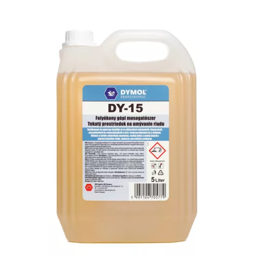 Dymol DY-15 folyékony gépi mosogatószer 5L (96kanna/raklap)
