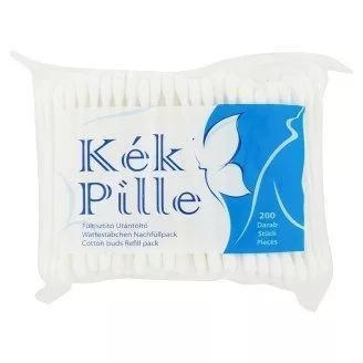 Kék Pille fültisztító utántöltő 200db/csg